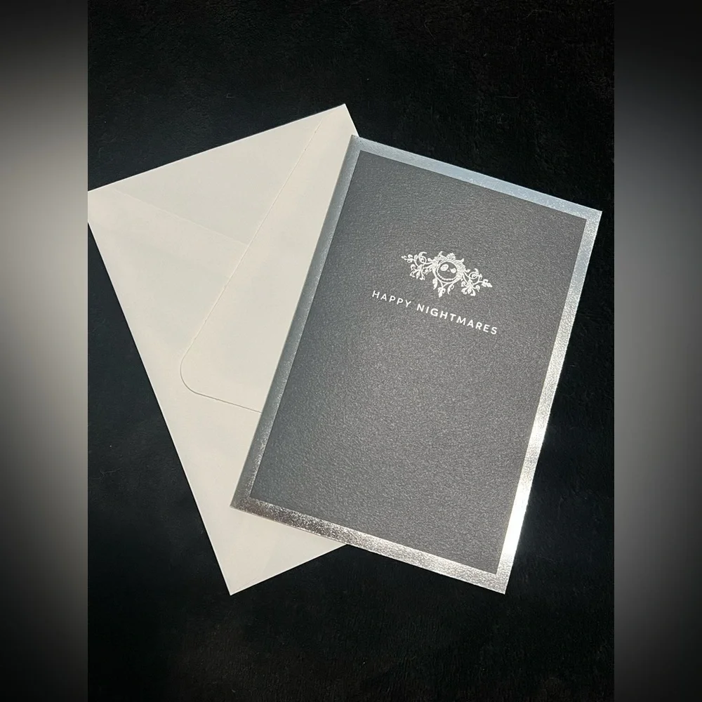 Hallmark Premium pop up THE NIGHTMARE BEFORE CHRISTMAS CARD NWT